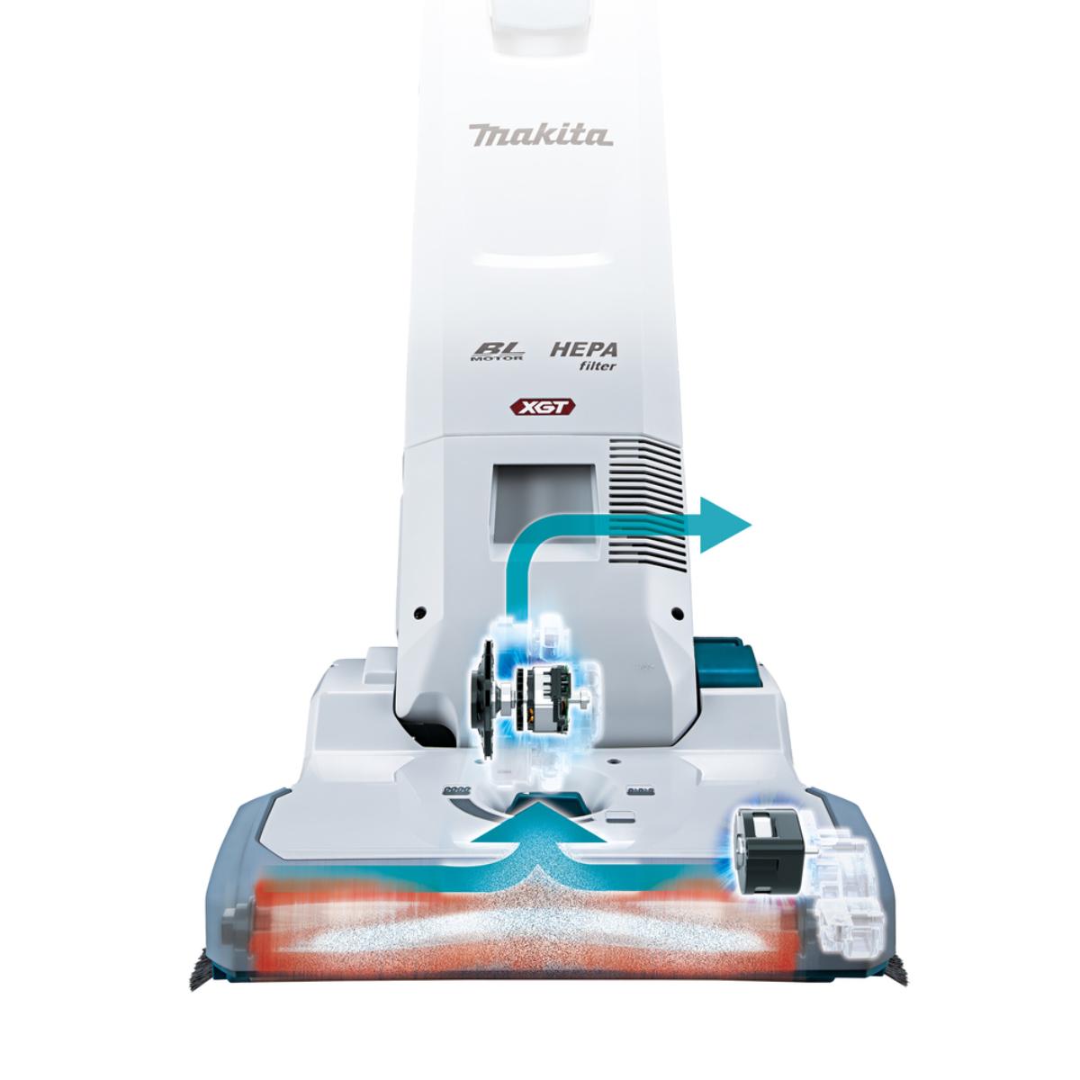 Makita Akku-Bodenstaubsauger XGT - 40V max. - 5 l - Trocken - VC010GZ