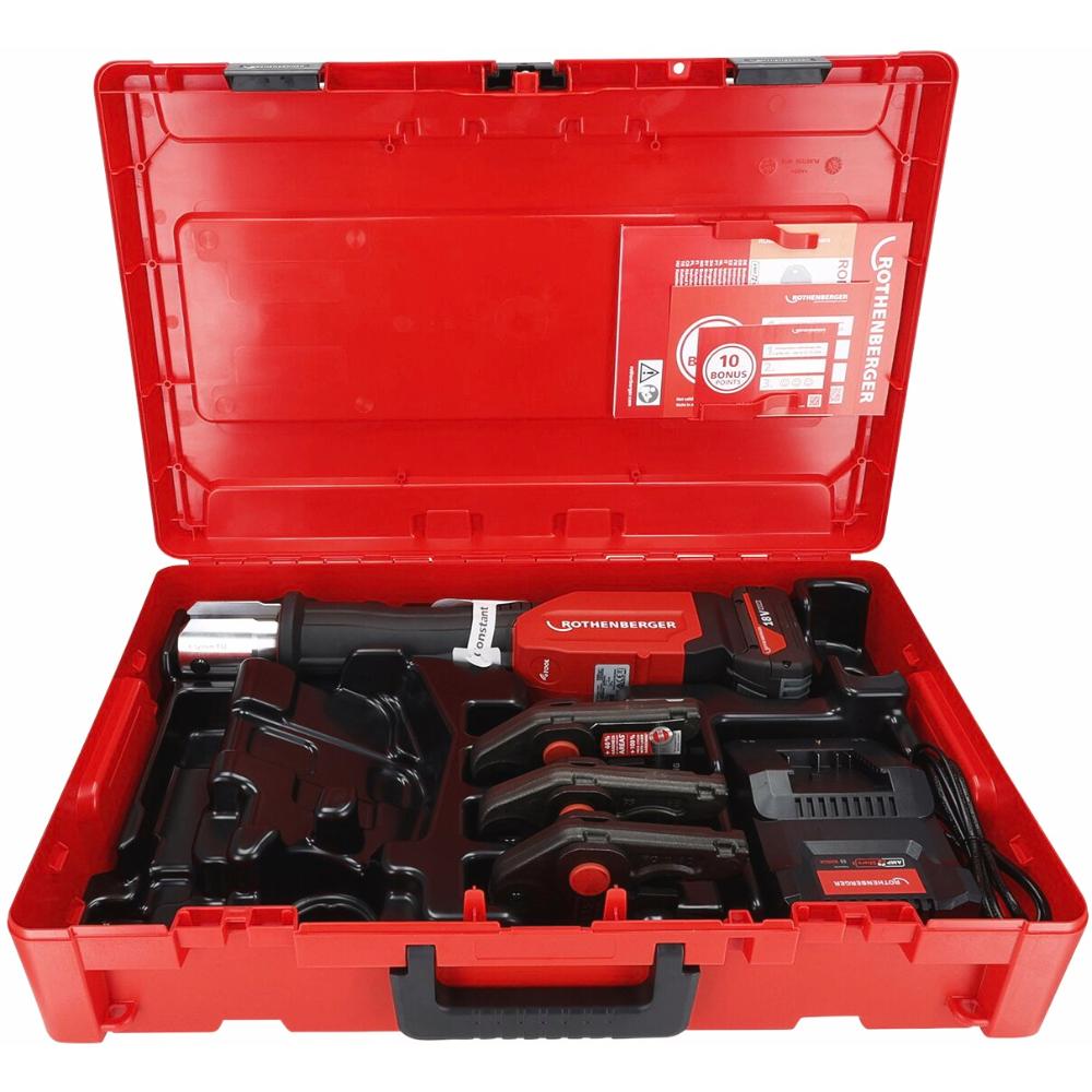 ROTHENBERGER ROMAX 4000 Set SV15-22-28mm, 4Ah, EU AMPShare
