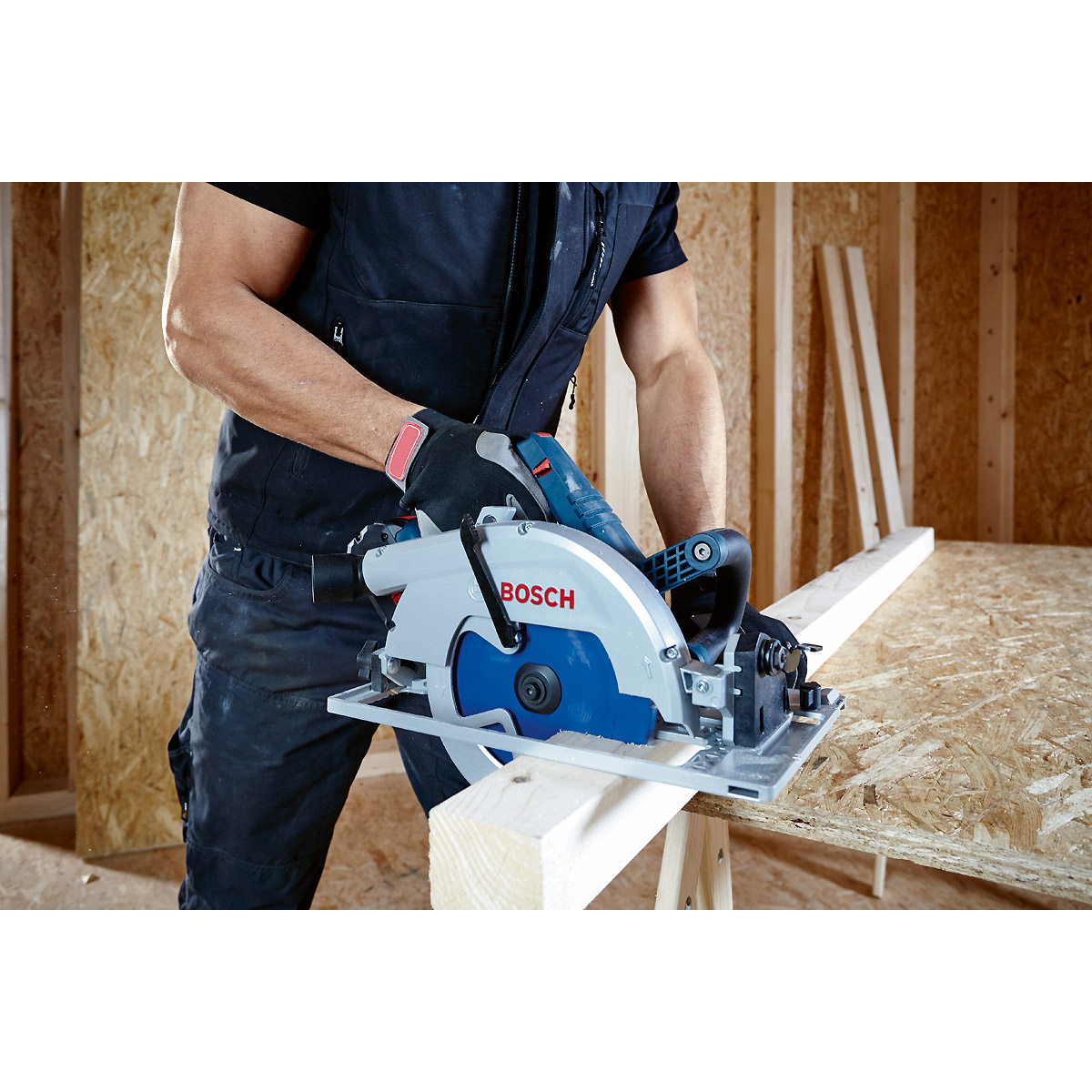Bosch Akku-Kreissäge BITURBO GKS 18V-68 GC
