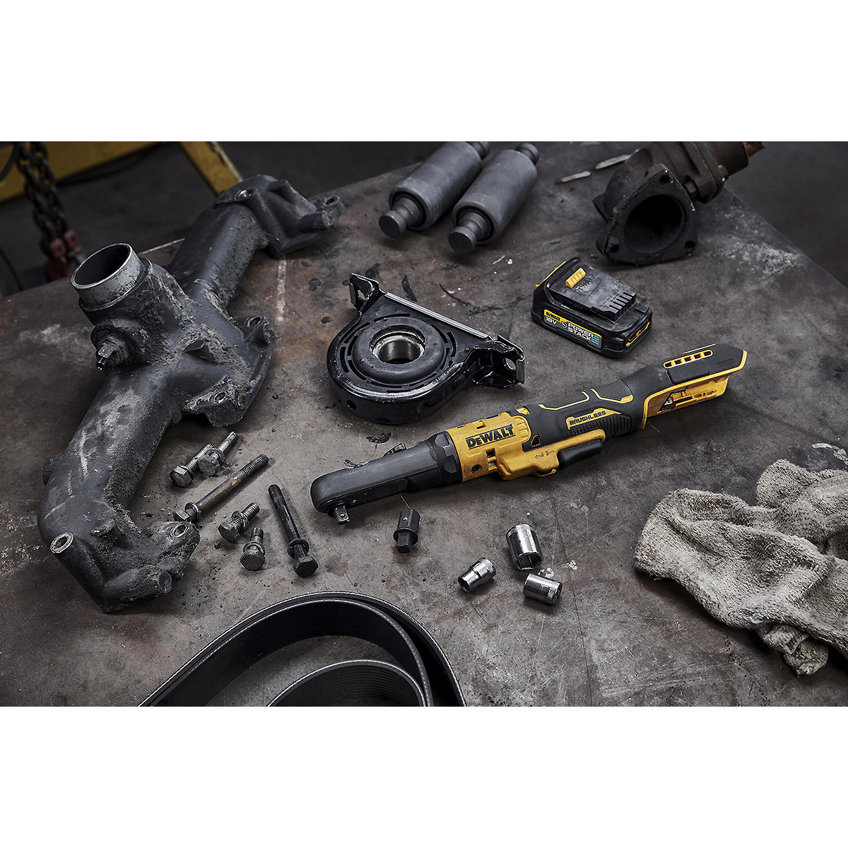 DEWALT Akku-Ratsche 3/8 - 1/2 Zoll 18V Basisversion