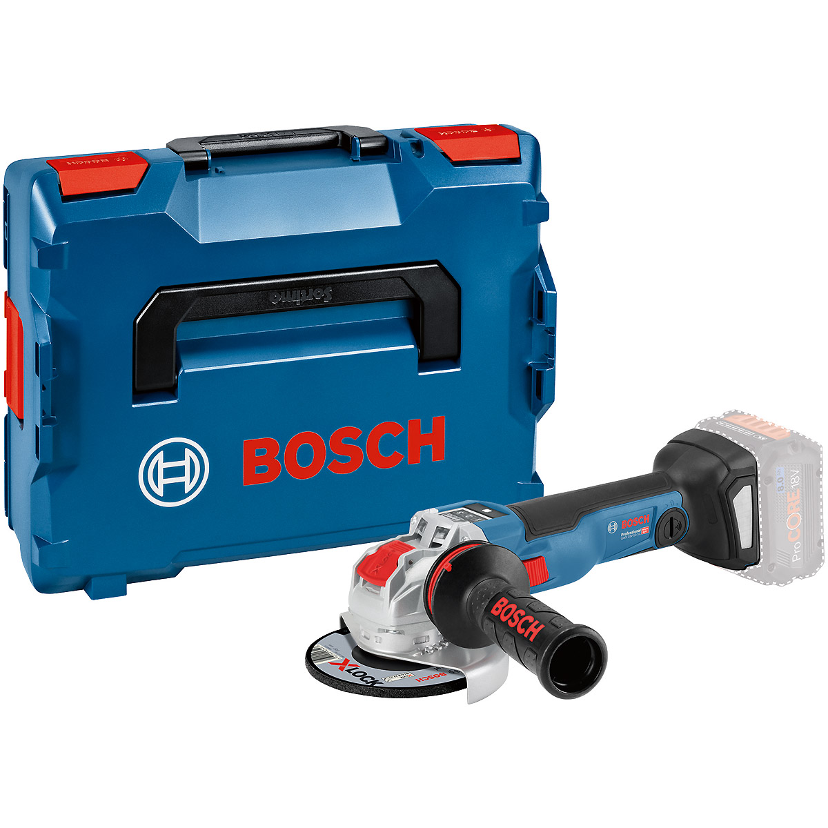 Bosch Akku-Winkelschleifer GWX 18V-10 SC, Solo Version, ohne Akku und Ladegerät
