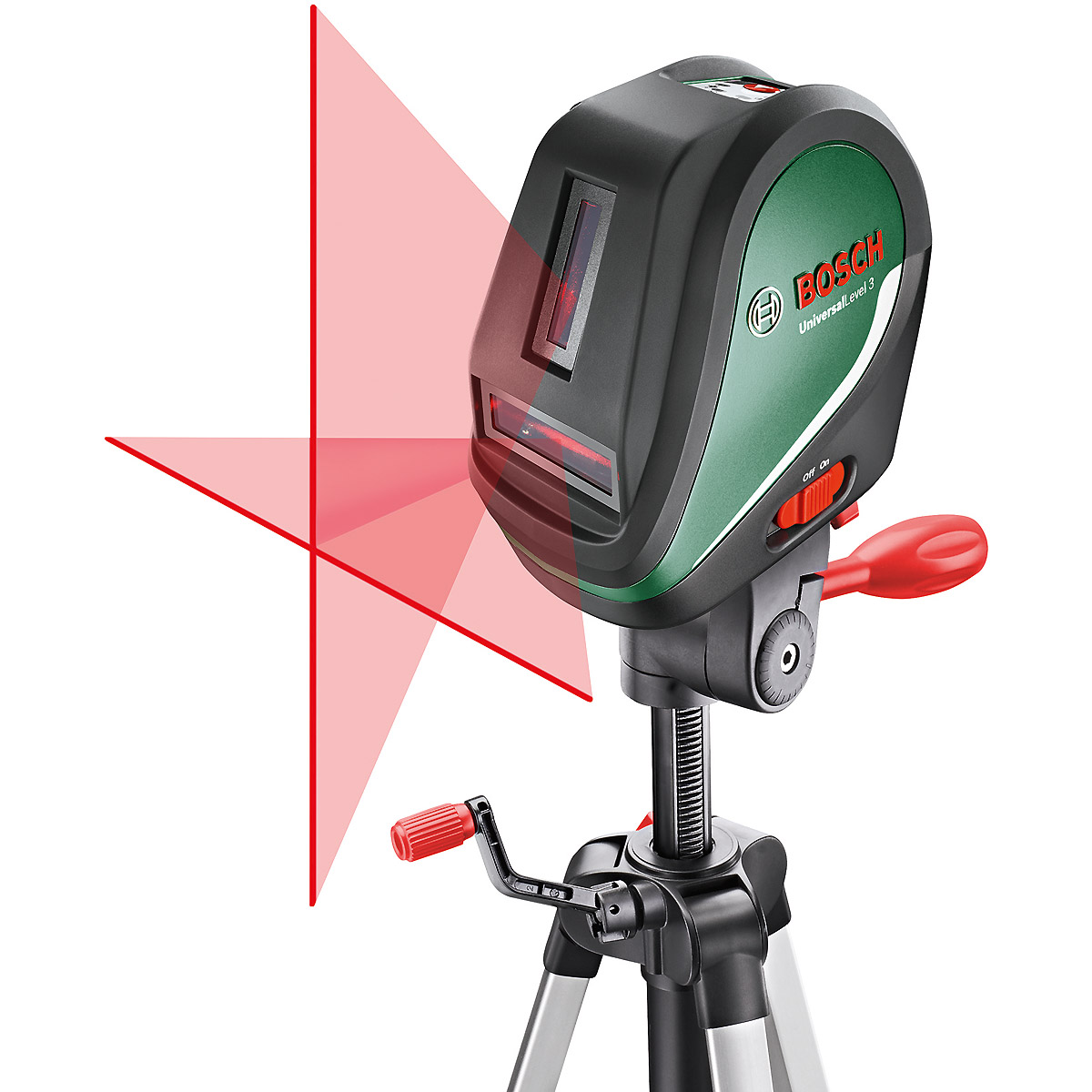 Bosch Kreuzlinien-Laser UniversalLevel 3 mit Aluminumstativ 1,5 m