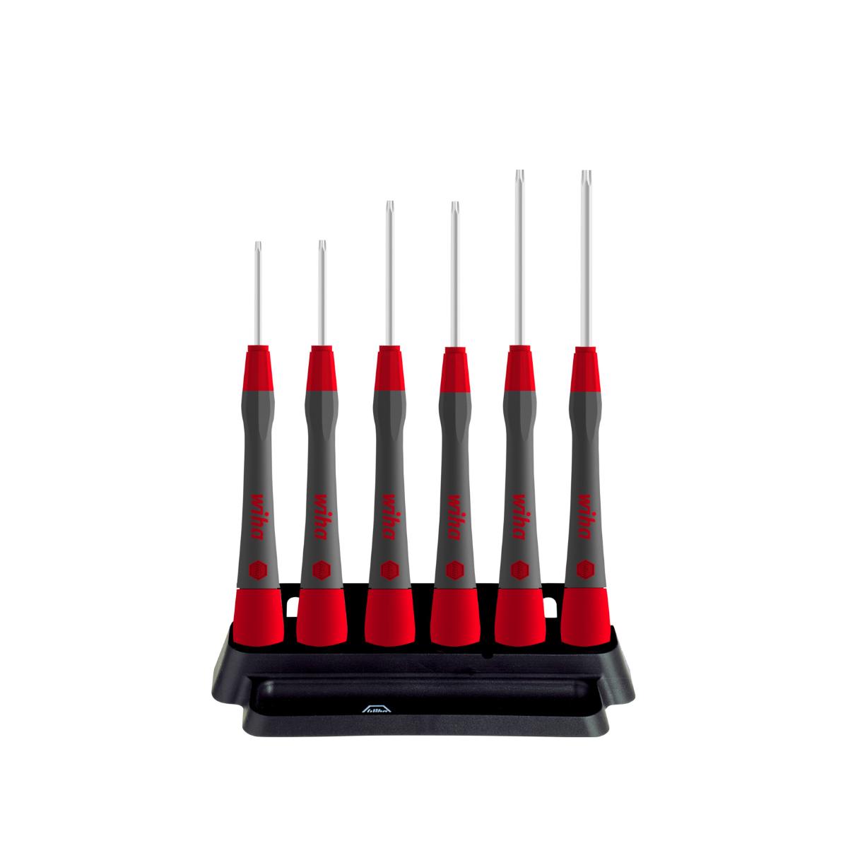 Wiha Feinschraubendreher Set PicoFinish TORX 7-teiliges Set mit Halter