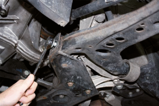 KS Tools Silentlager-Werkzeug-Satz, VAG Vorderachskonsole, 8-tlg