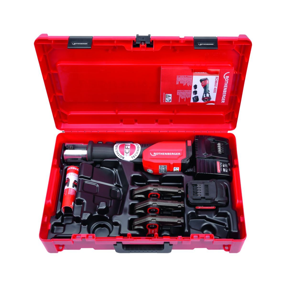 ROTHENBERGER ROMAX 4000 Set TH16-20-26mm, 4Ah, EU