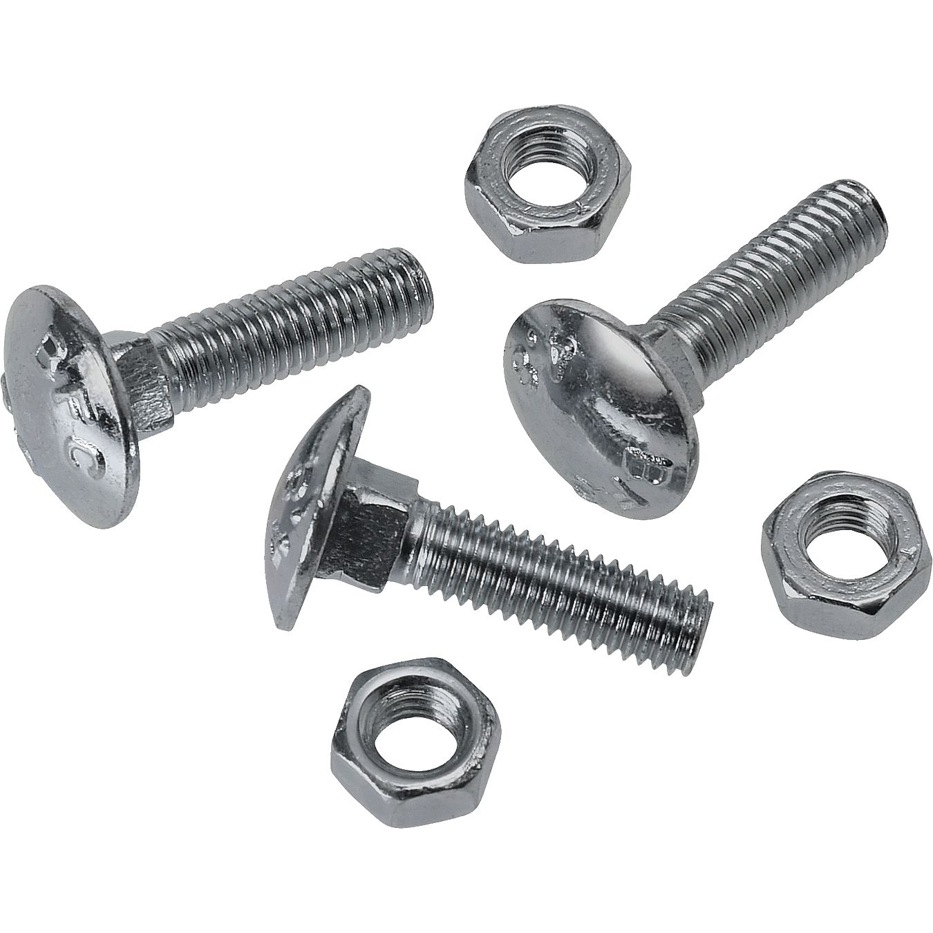 Schrauben mit Muttern DIN 603
