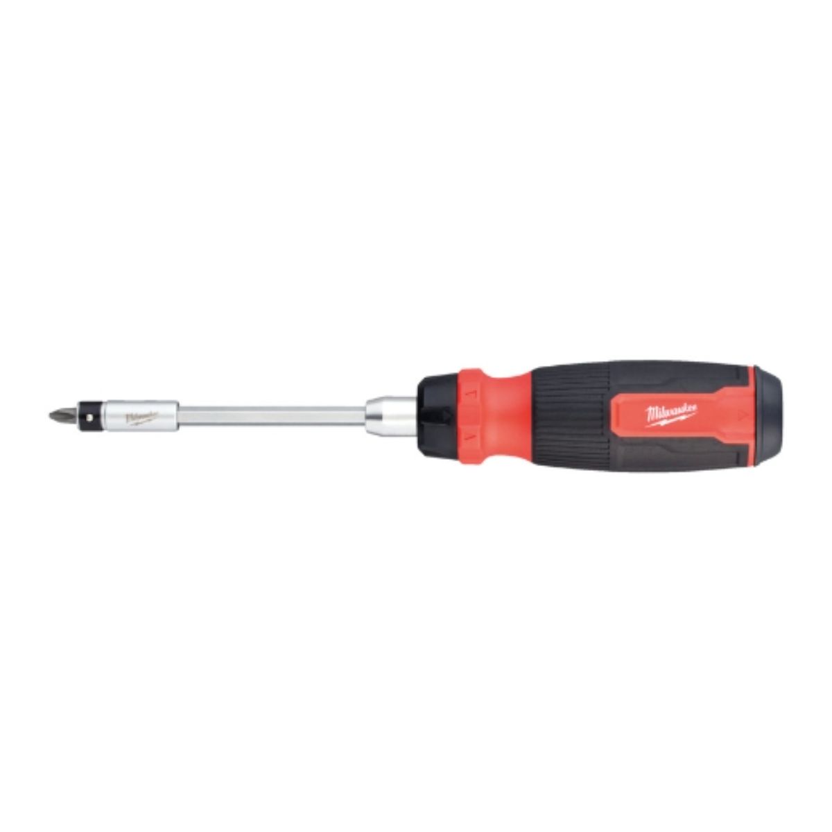 Milwaukee Multi-Bit Schraubendreher mit Ratschenfunktion 27-in-1 + Premium-Bandmaß 5 m magnetisch 28-teilig