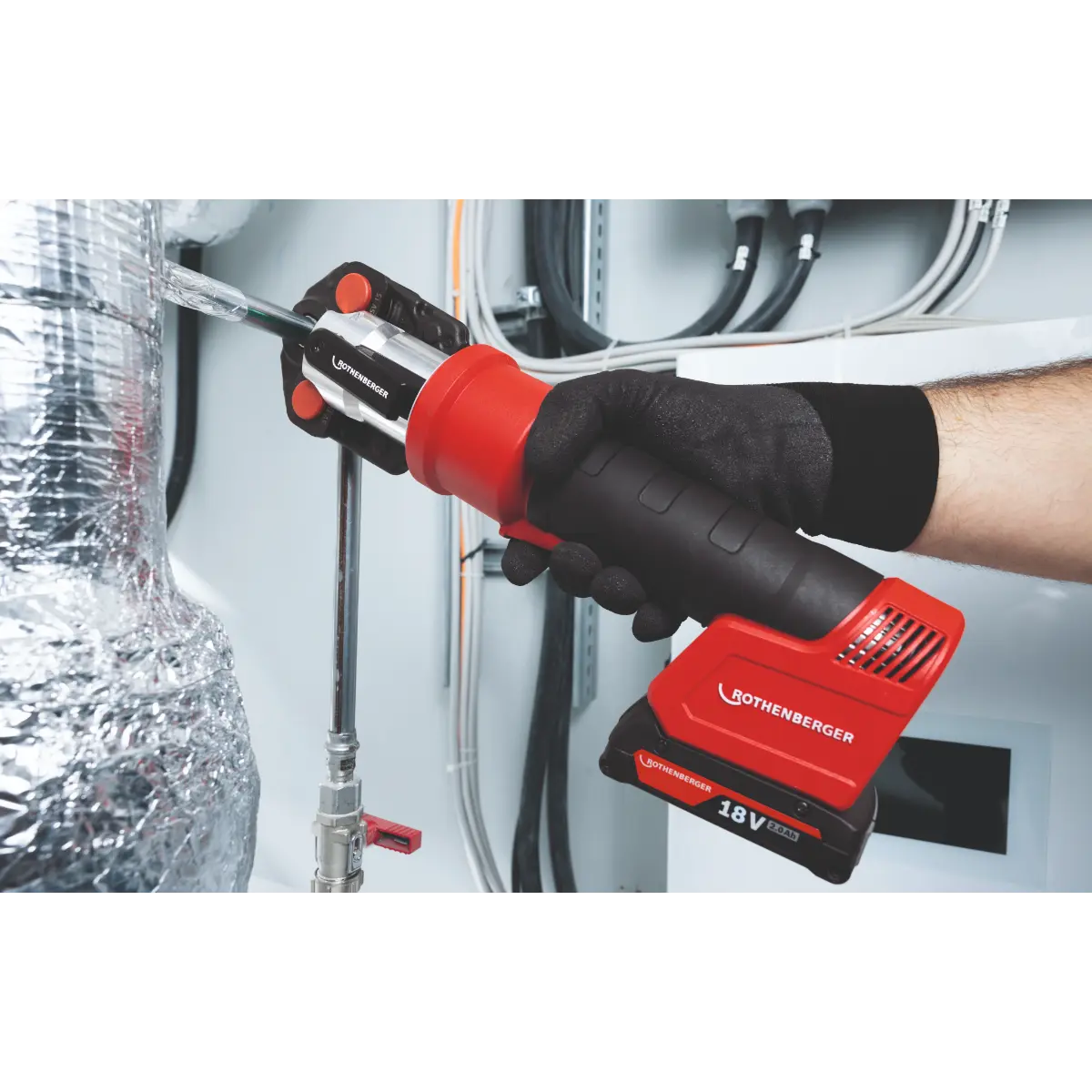 ROTHENBERGER ROMAX NANO Basic Set, 2Ah, AMPShare