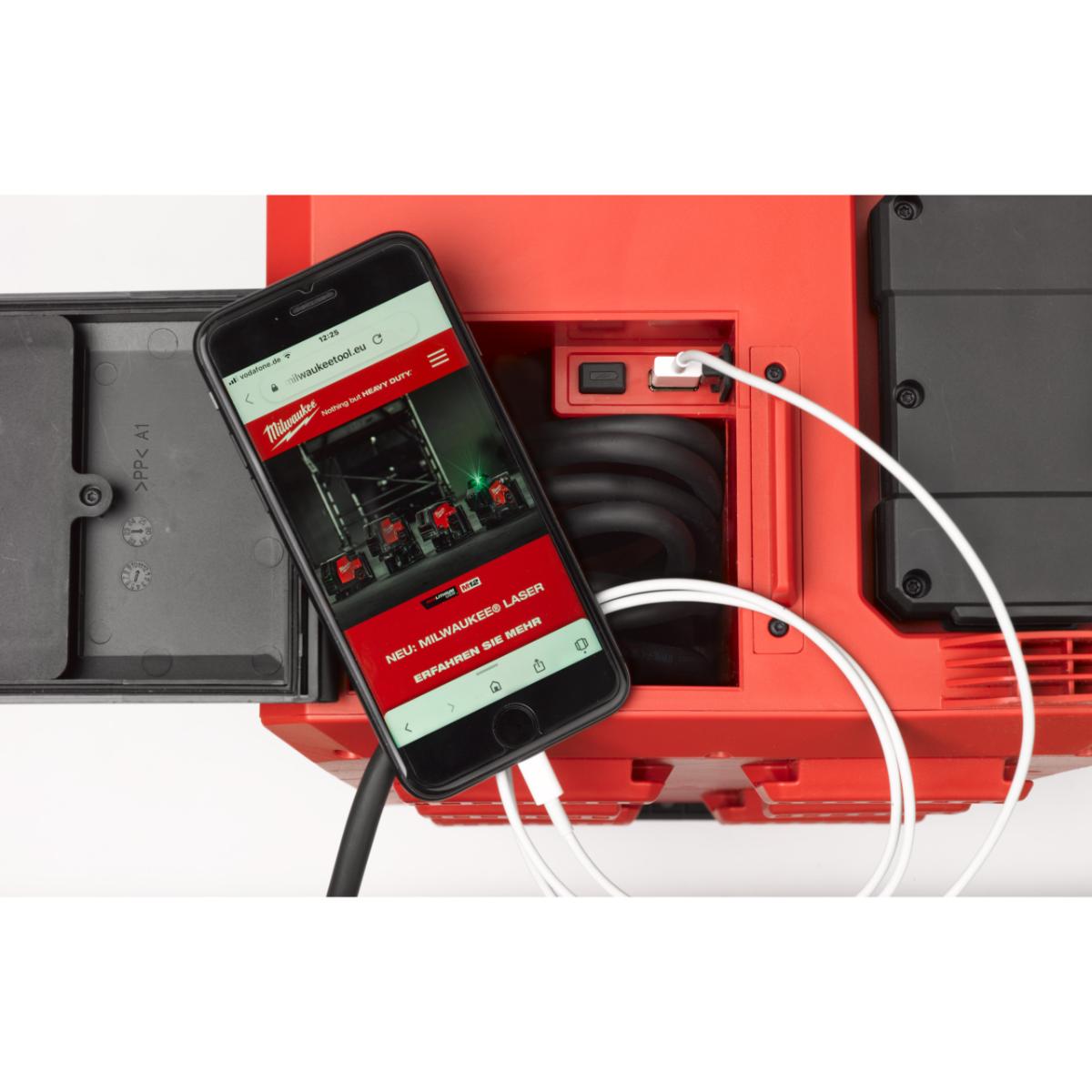 Milwaukee M18™ PACKOUT™ Akku-Leuchte mit Ladefunktion M18 POALC-0