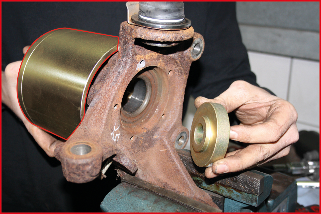 KS Tools Radlager-Satz, vorne für Citroën - Fiat - Peugeot, 8-tlg