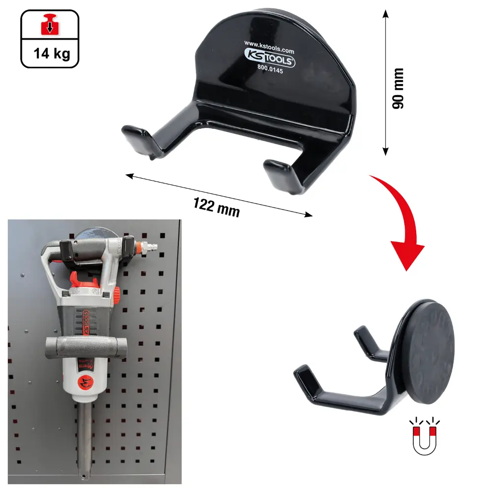 KS TOOLS Magnethalter für Schlagschrauber