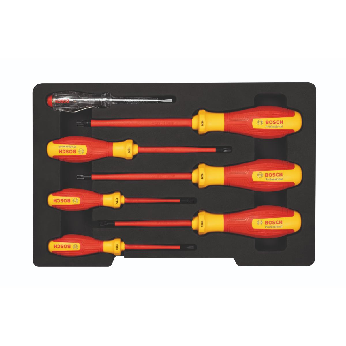 Bosch VDE Schraubendreher-Set 7-teilig TX