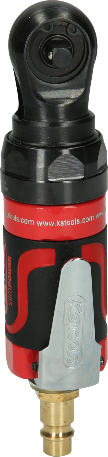 KS Tools 1/4" SlimPOWER Mini-Druckluft-Umschaltratsche 30Nm