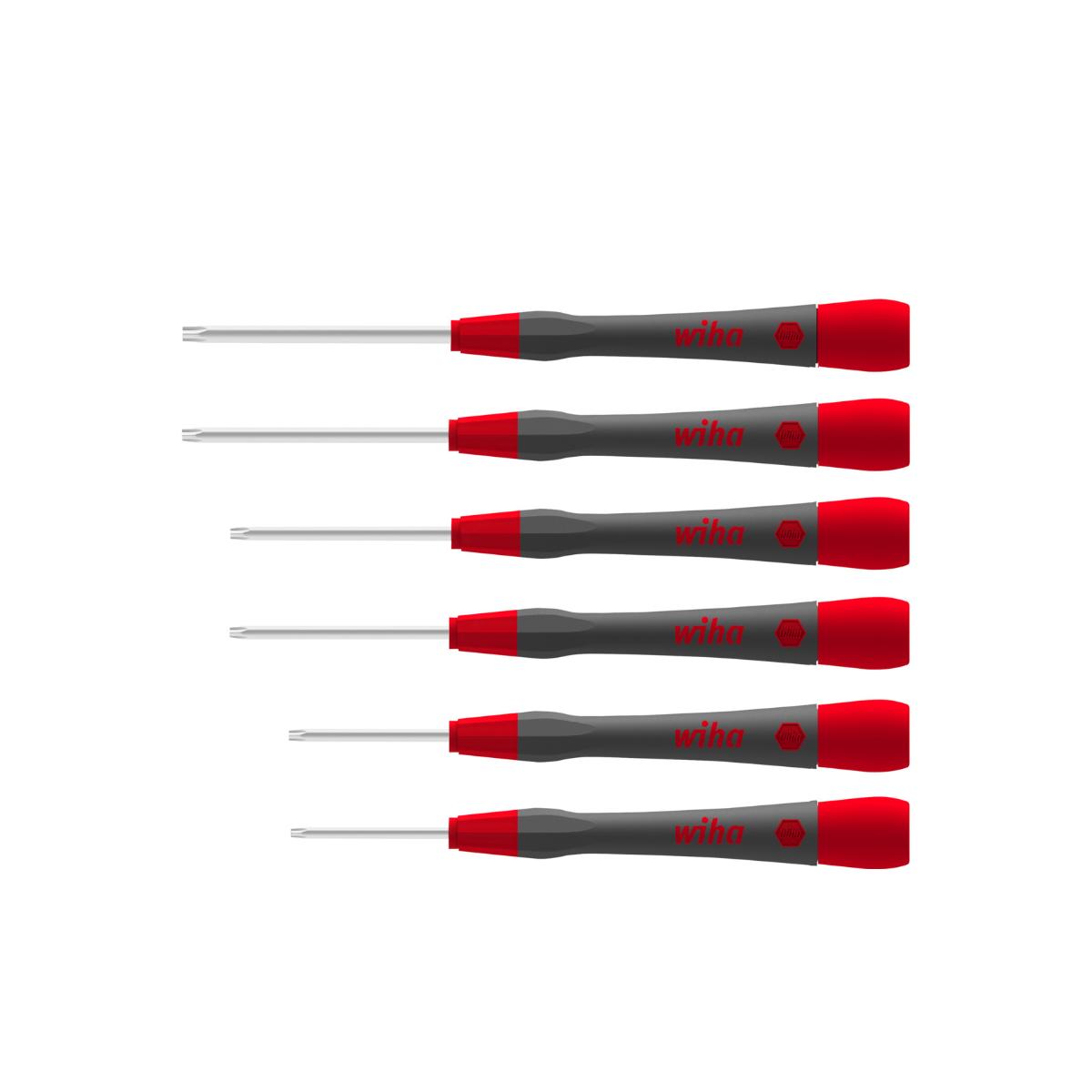 Wiha Feinschraubendreher Set PicoFinish TORX 7-teiliges Set mit Halter