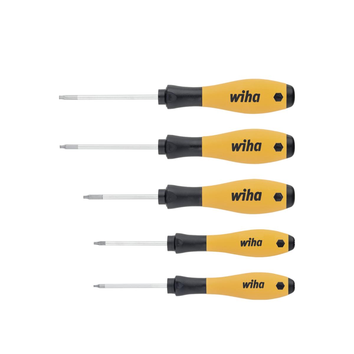 Wiha Schraubendreher Set SoftFinish ESD TORX 5-teiliges Set