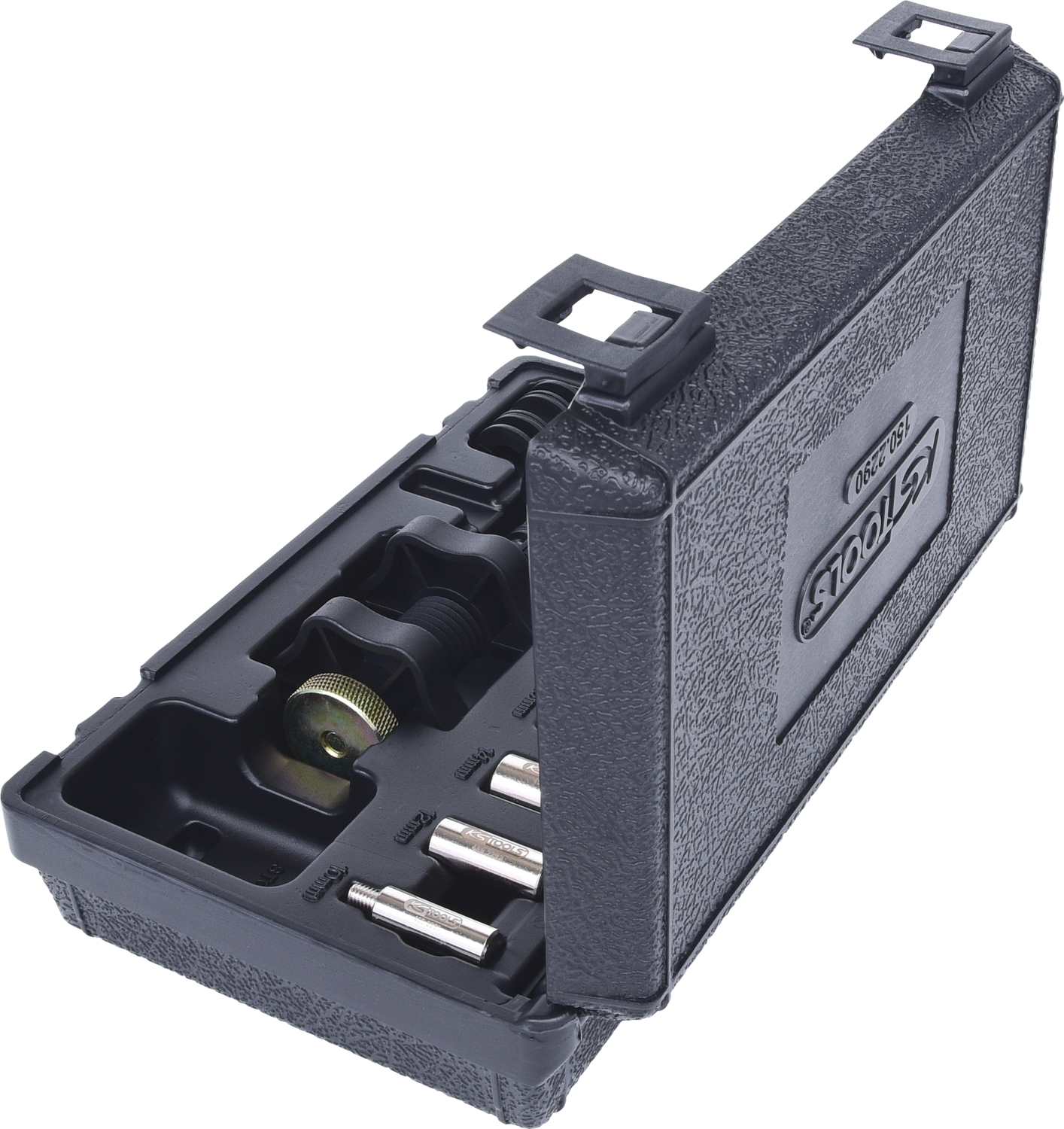 KS Tools Kupplungs-Zentrier-Werkzeug-Satz Ø 15,0 - 28,0 mm mit Zentrierhülsen, 11-tlg