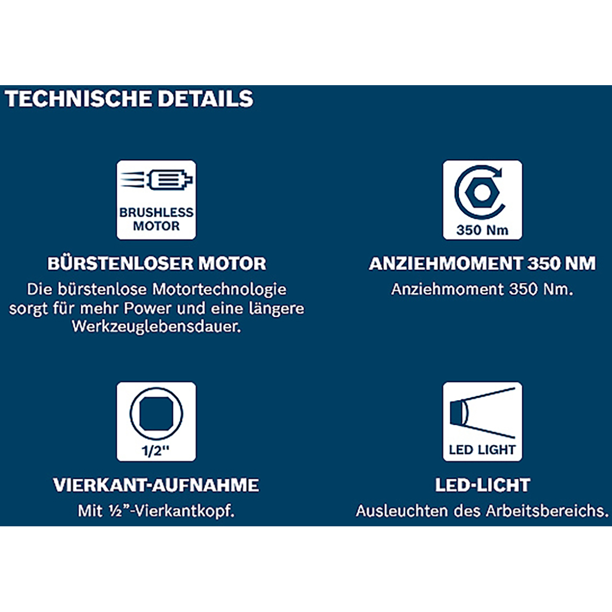 Bosch Akku-Drehschlagschrauber GDS 18V-350