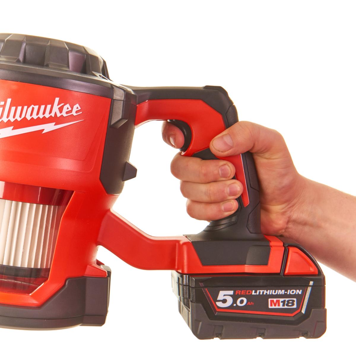 Milwaukee Akku-Handstaubsauger M18 CV-0