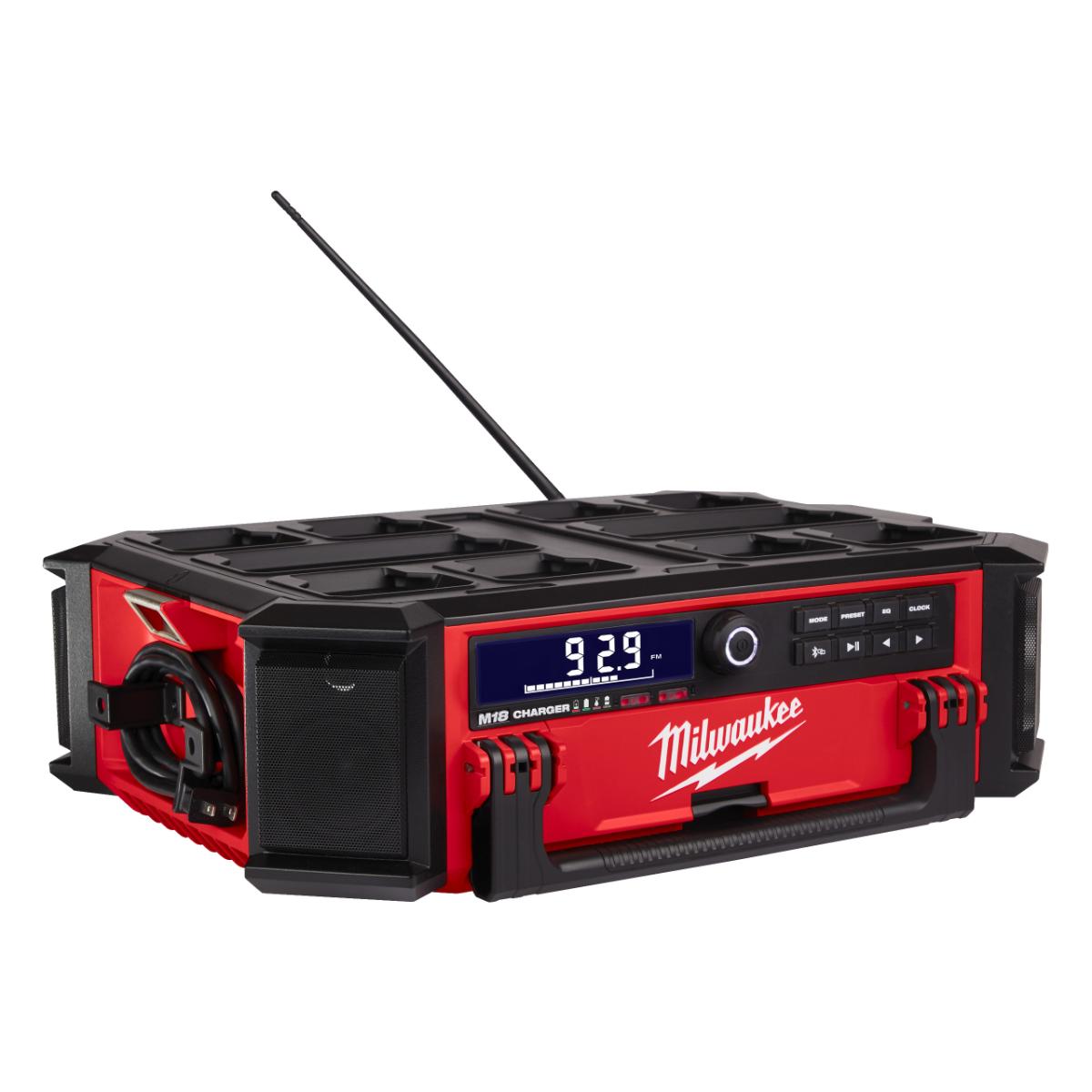 Milwaukee PackOut Netz-/Akku-Radio mit Ladefunktion M18 PRCDAB+-0