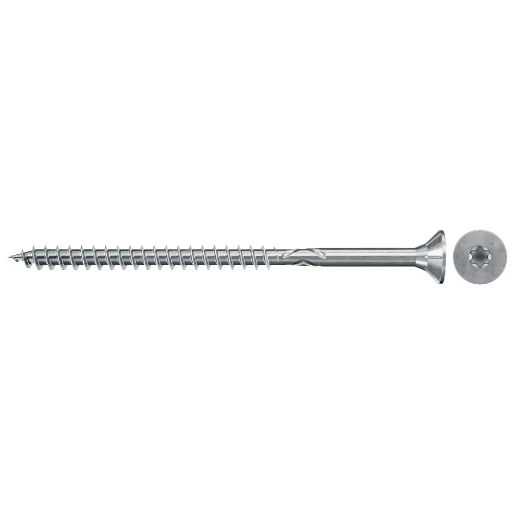 Fischer Spanplattenschrauben  5,0x80 ClassicFast FCF II CTP BC, Senkkopf, Innenstern TX, TG