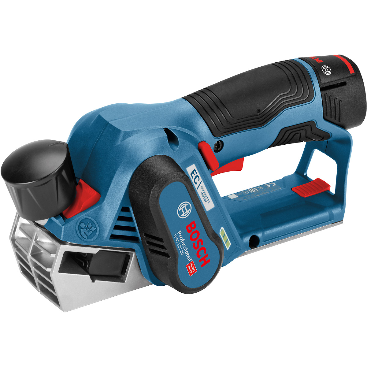 Bosch Akku-Hobel GHO 12V-20, Solo Version, L-BOXX
