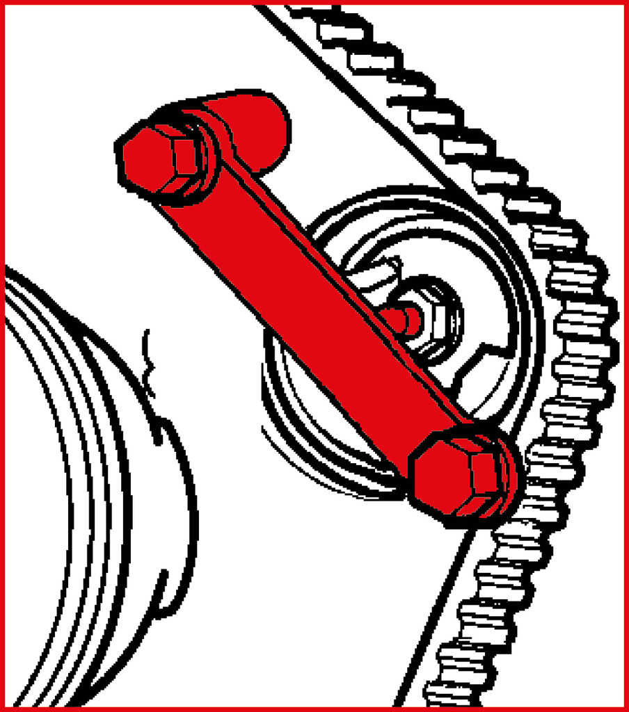 KS Tools Motoreinstell-Werkzeug-Satz für Alfa Romeo - Fiat - Lancia, 36-tlg