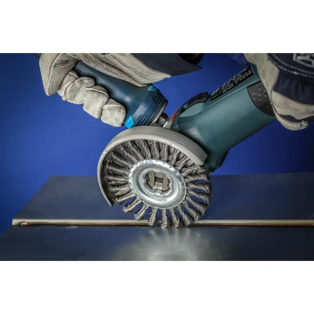 PFERD TOOLS Rundbürste gezopft RBG X-LOCK Stahl-Draht