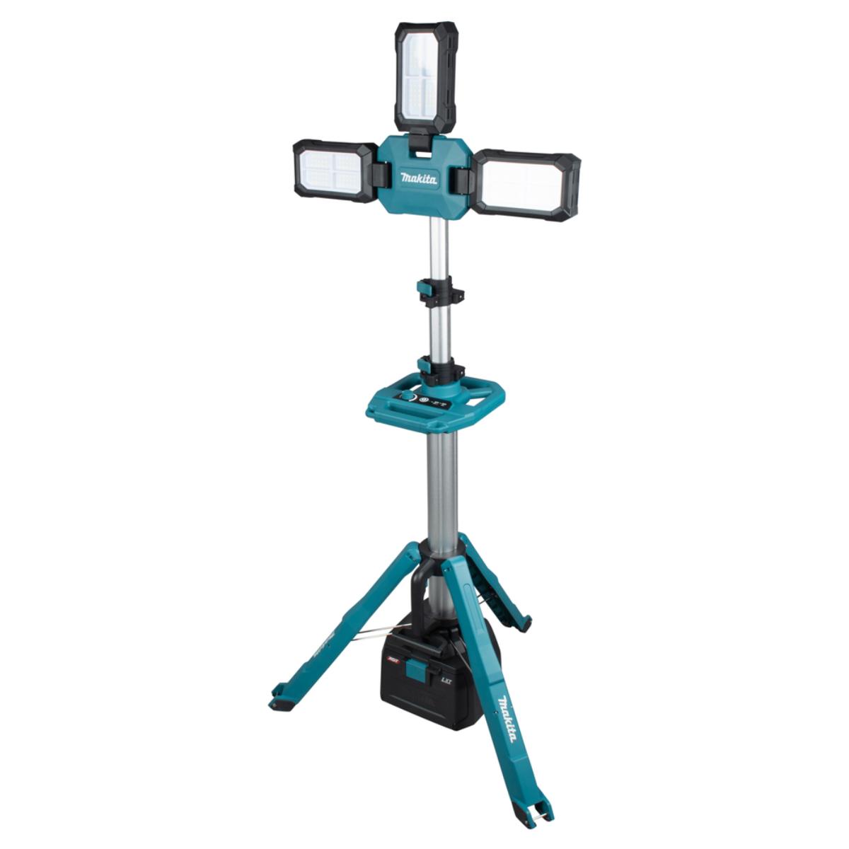 Makita Akku-LED-Baustrahler XGT 40V max. LXT 18V 1.100-15.000 lm 400-5.000 lx IP56
