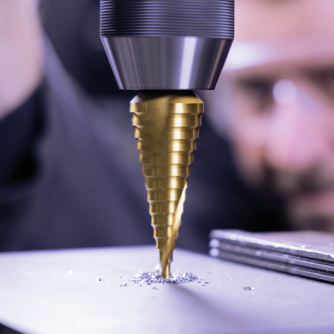 RUKO Stufenbohrer-Satz HSS TiN spiralgenutet - 3-tlg.