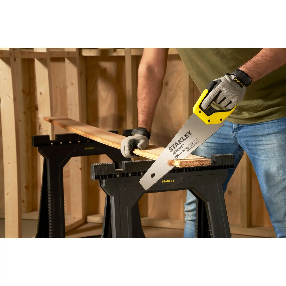 STANLEY JETCUT Handsäge 380mm 11TPI