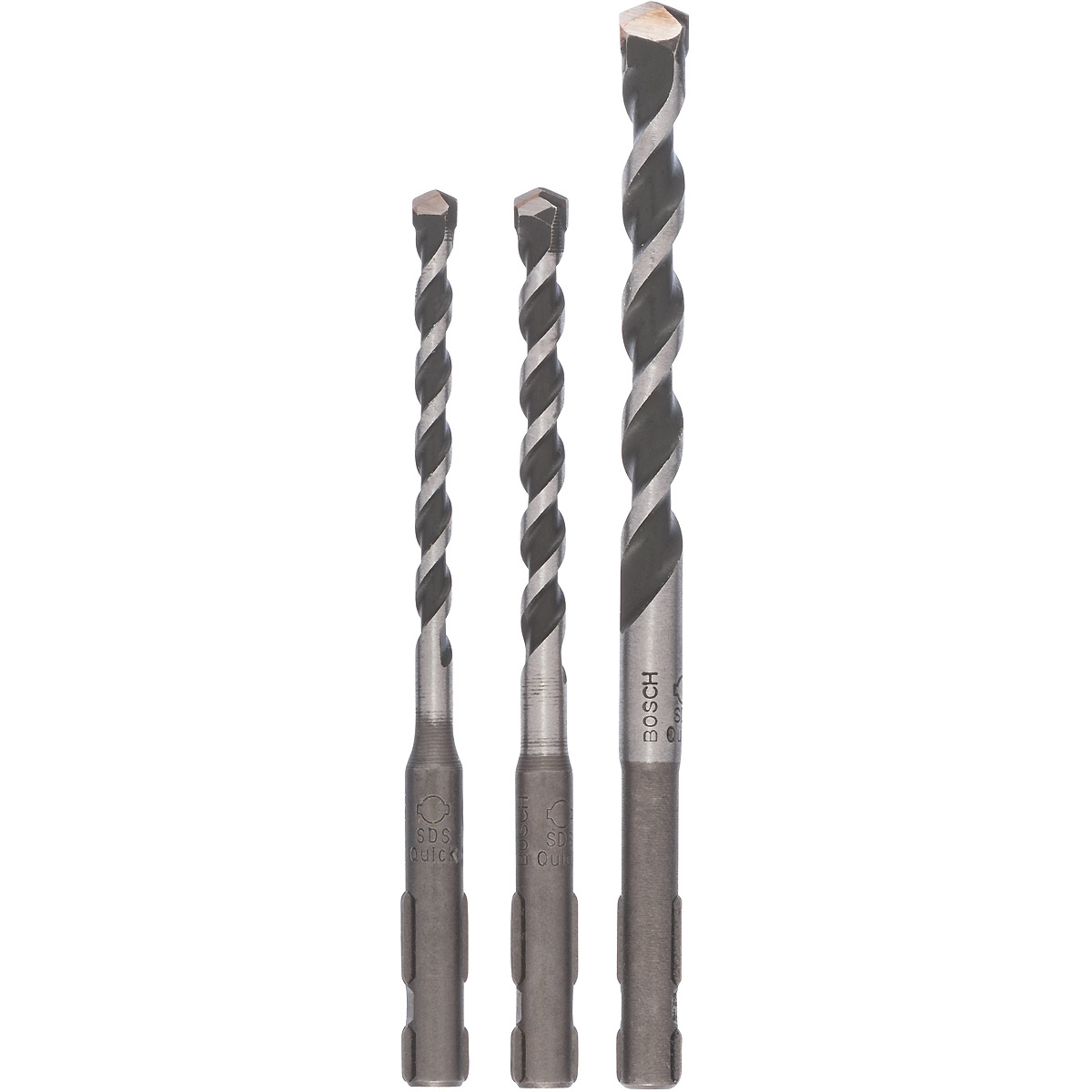 Bosch Mehrzweckbohrer-, Universalbohrer-Set, 3-teilig, SDS quick, 5 - 8 mm