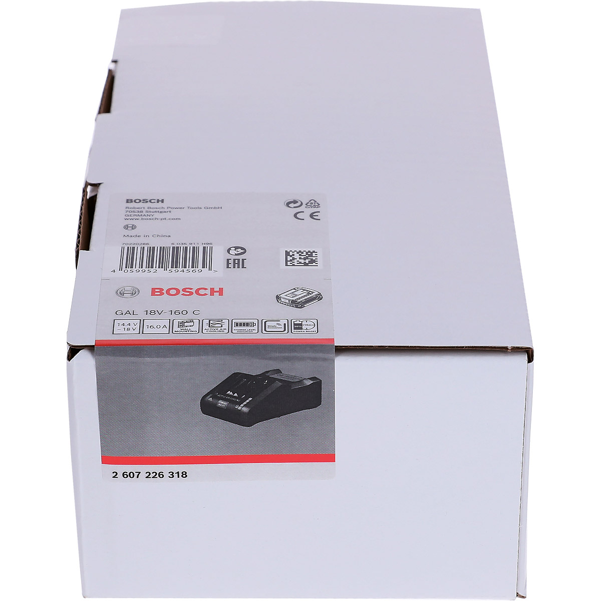 Bosch Multi-Volt Schnellladegerät GAL 18V-160 C