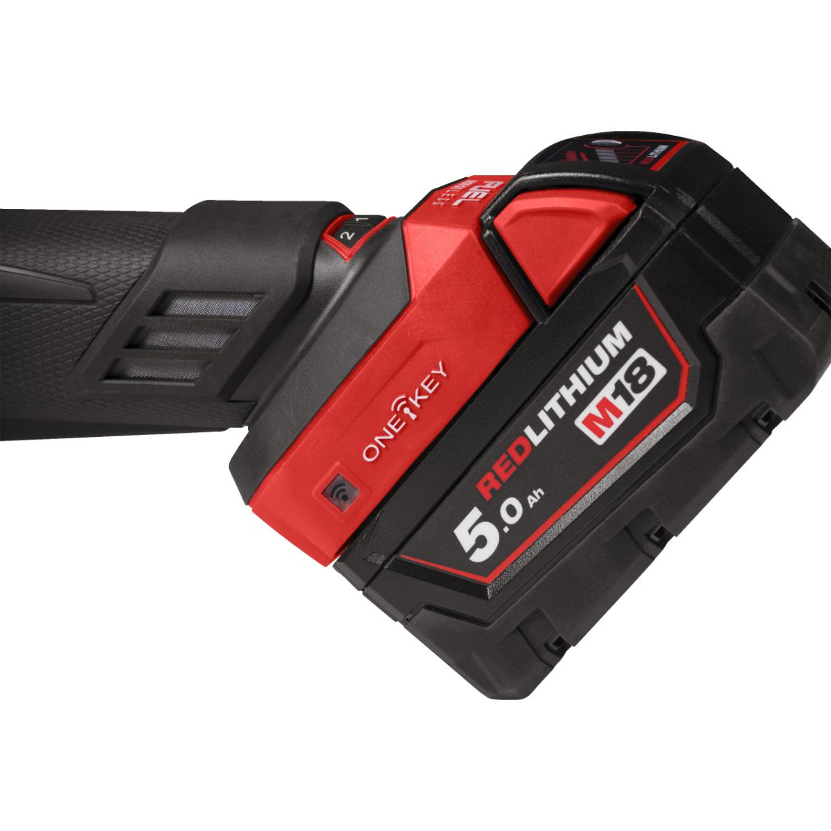 Milwaukee ONE KEY Akku-Geradschleifer mit Drehzahlelektronik M18FDGROVB-502X