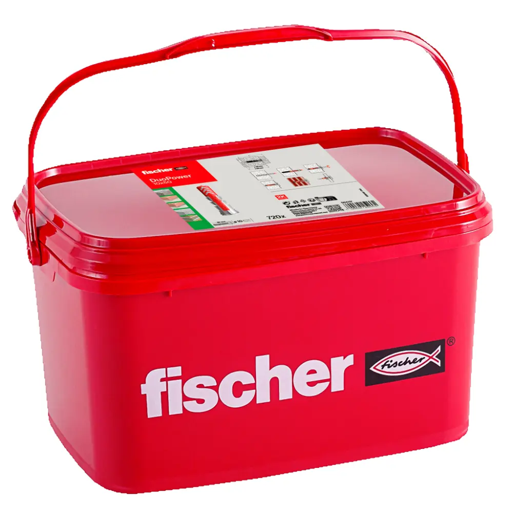 Fischer Universaldübel DuoPower 10x50 Eimer (720)