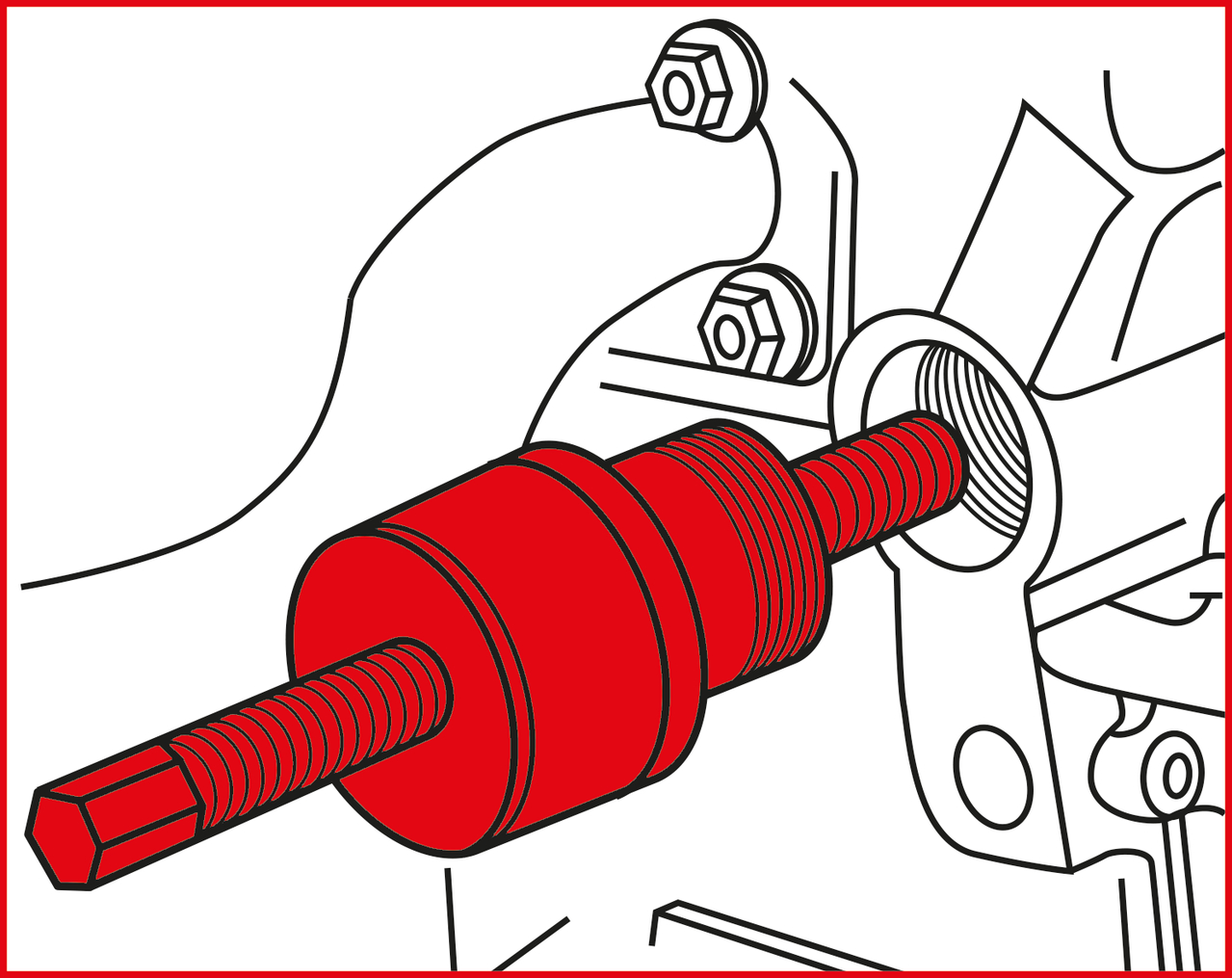 KS Tools Motoreinstell-Werkzeug-Satz für BMW, 7-tlg