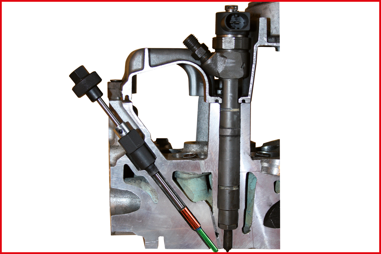 KS Tools 3in1 Glühkerzen-Reibahle M10 x 1,0