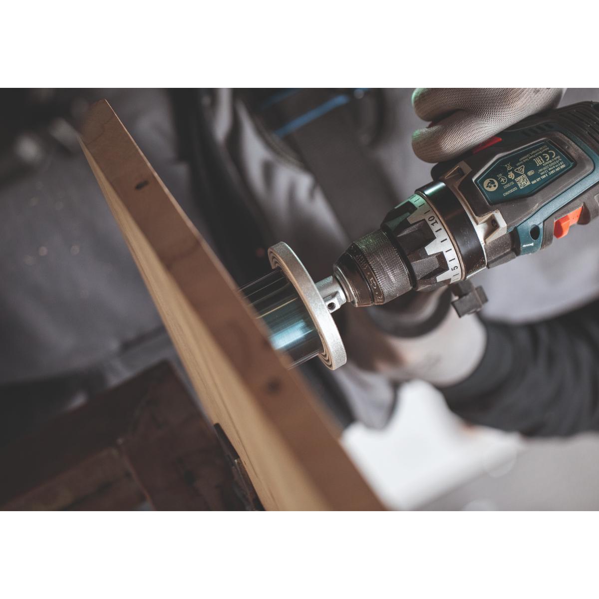 Bosch Wood and Drywall Lochsägen mit Aufsteckhalter, 26/32/39/45/51/58/64 x 18,5mm, 7-teiliges Set