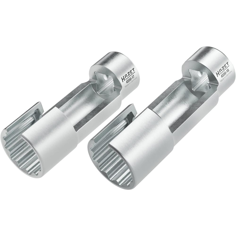 HAZET Einspritzleitungsschlüssel Satz 4550-1718/2 - 2-teilig