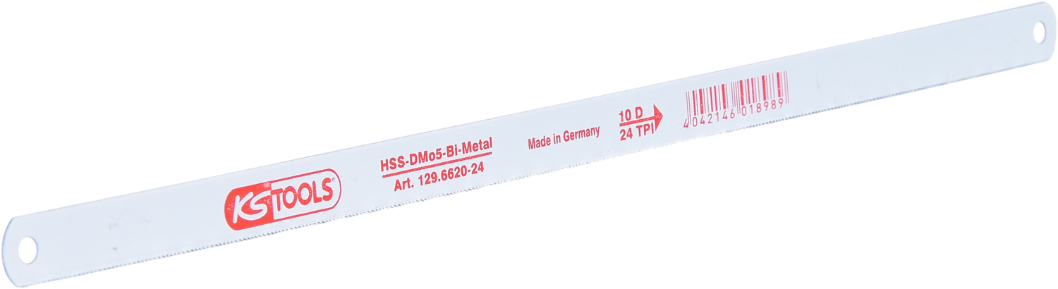 KS Tools HSS-Bi-Co 8 Metallhochleistungs-Sägeblatt, Zahnabstand 1,0mm