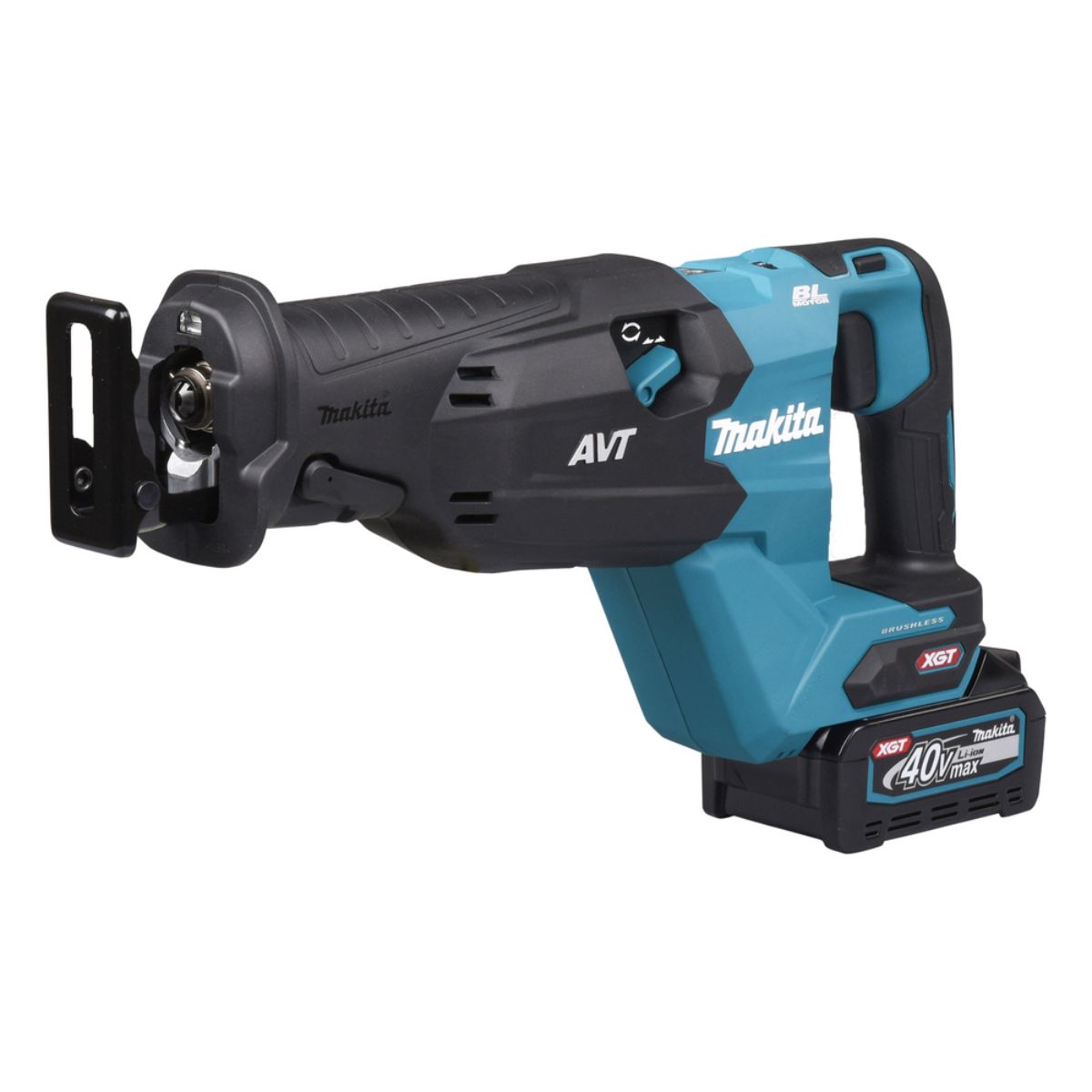 Makita Akku-Reciprosäge XGT 40V max. / 4,0 Ah, 2 Akkus + Ladegerät im Transportkoffer JR002GM201