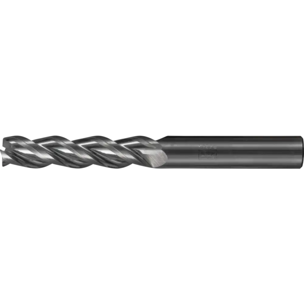 PFERD TOOLS VHM-Fräser Ø12mm, 3 Schneiden, >4xDC, Fase 0,25mm, unbeschichtet, Schaft HA