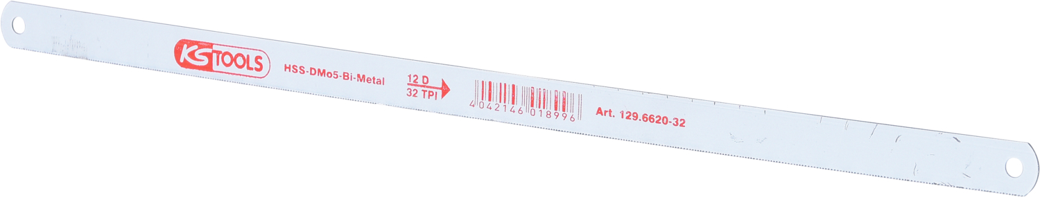 KS Tools HSS-Bi-Co 8 Metallhochleistungs-Sägeblatt, Zahnabstand 0,8mm