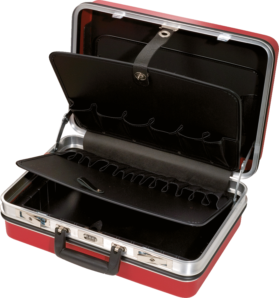 KS Tools Hartschalenkoffer, leer, rot