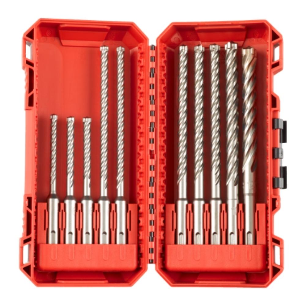 Milwaukee Hammerbohrer MX4 SDS-Plus - 10-teiliges Set