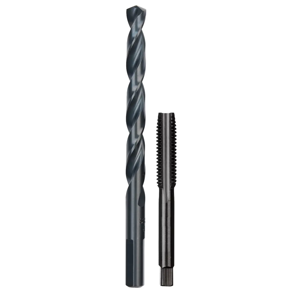 Milwaukee Gewindebohrer-Set, 2-teilig, inkl. Thunderweb HSS-G Bohrer M8x1,25 mm, Bohrer 6,8 mm
