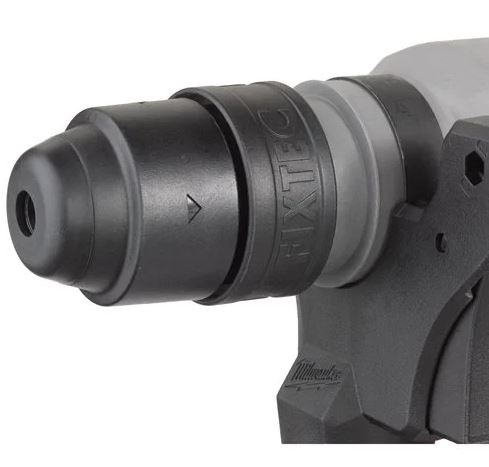 Milwaukee Akku-Kombihammer SDS-Plus MX4 M18 FHX-0X + Hammer-Bohrer-Set 71-teilig