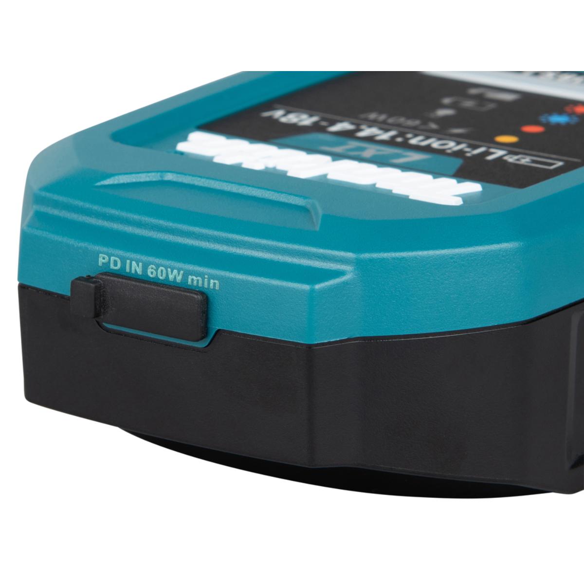 Makita USB-Ladegerät DC18SJ Power Delivery Li–Ion 14,4V–18V LXT DC18SJ