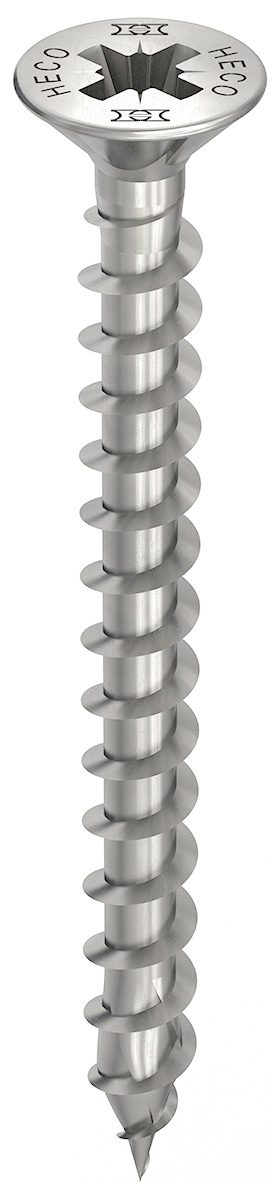 HECO TOPIX-plus 6 x 100mm A2 Senkkopf TG Pozi-Drive 100 St.