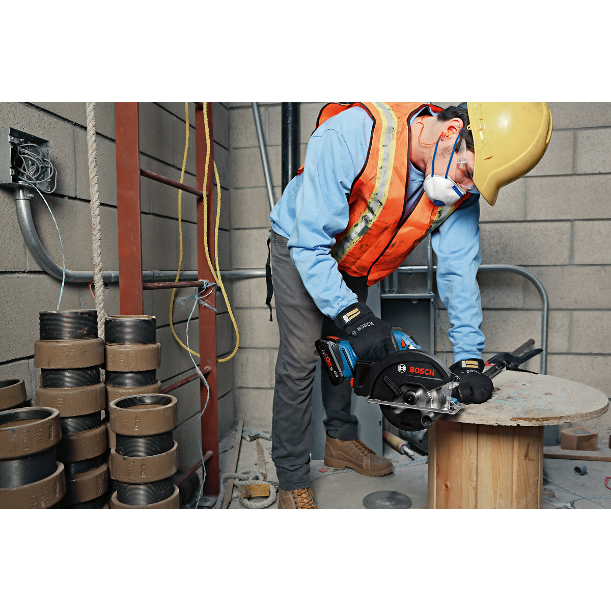 Bosch Akku-Kreissäge GKM 18V-50 Solo