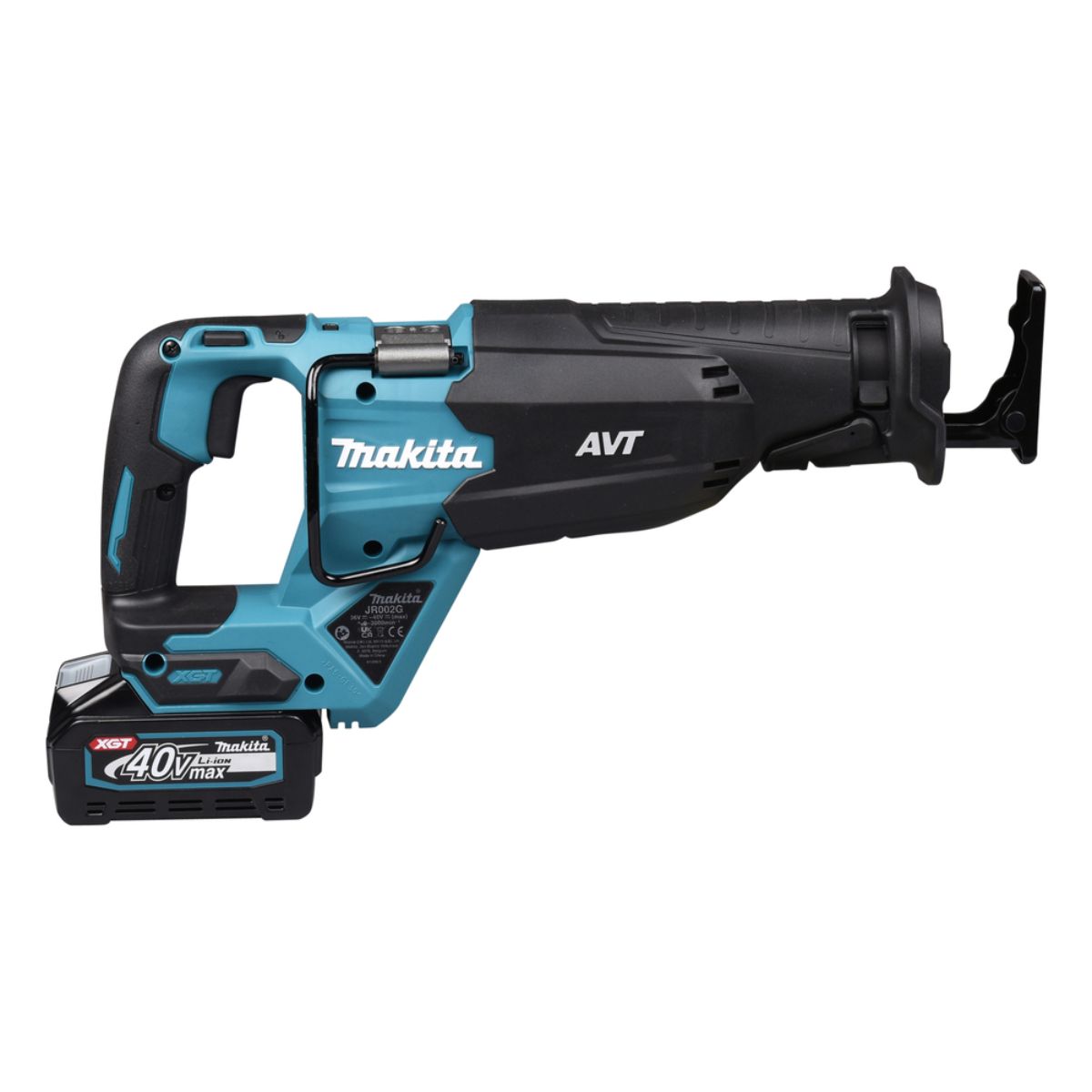 Makita Akku-Reciprosäge XGT 40V max. / 4,0 Ah, 2 Akkus + Ladegerät im Transportkoffer JR002GM201